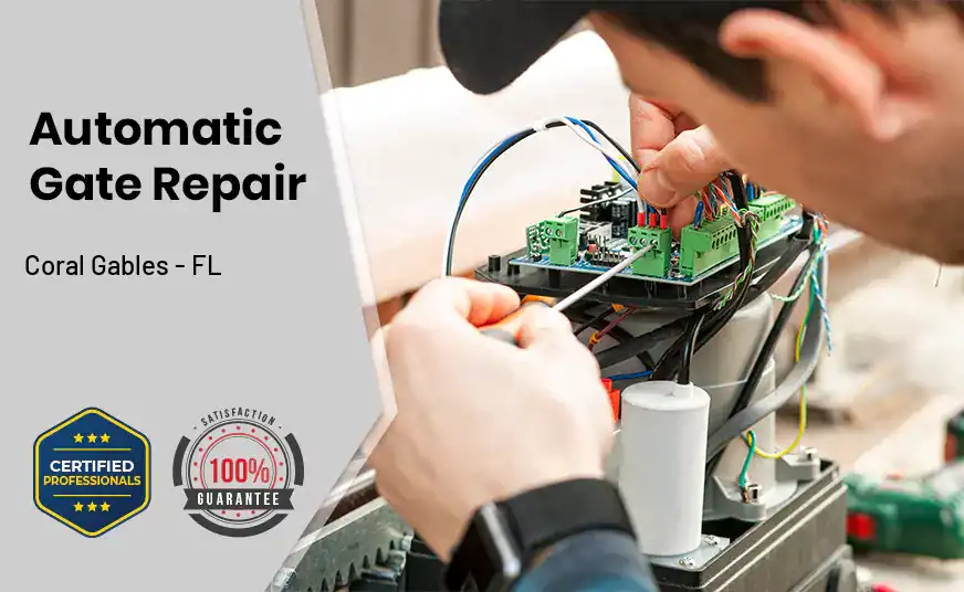 Automatic Gate Repair Coral Gables - FL 