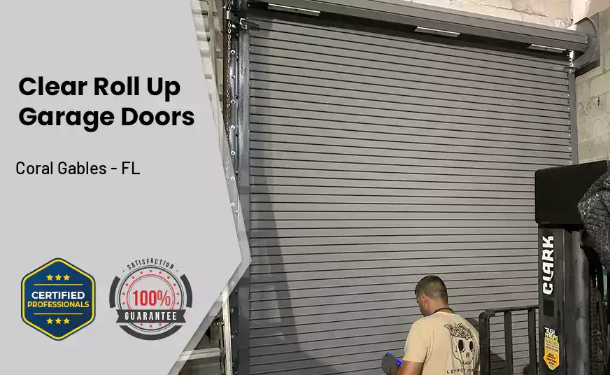 Clear Roll Up Garage Doors Coral Gables - FL 