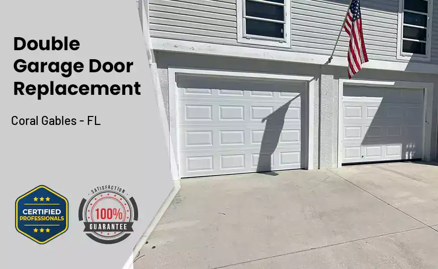Double Garage Door Replacement Coral Gables - FL 