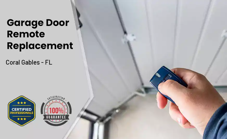 Garage Door Remote Replacement Coral Gables - FL 