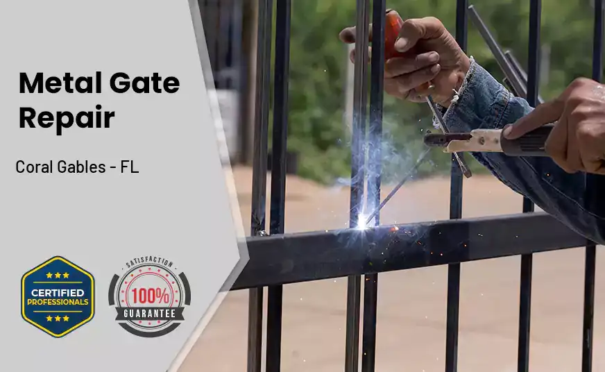 Metal Gate Repair Coral Gables - FL 