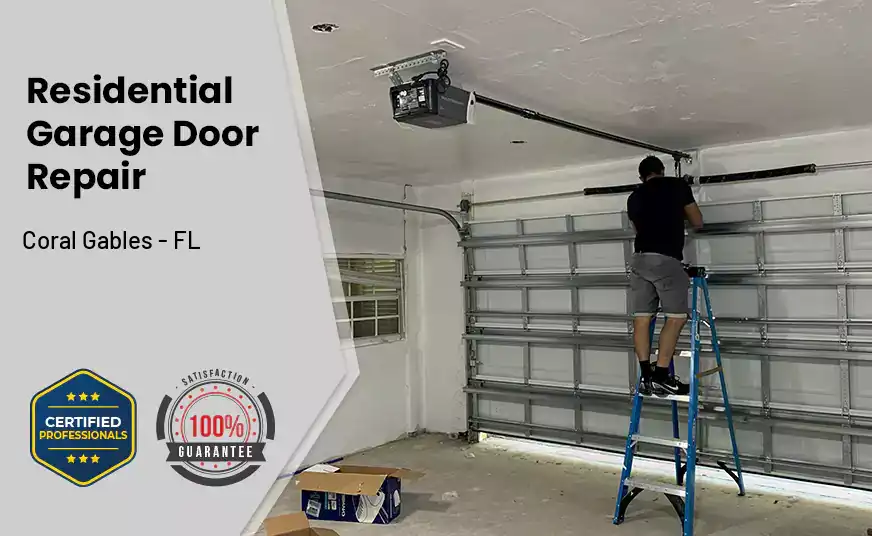 Residential Garage Door Repair Coral Gables - FL 