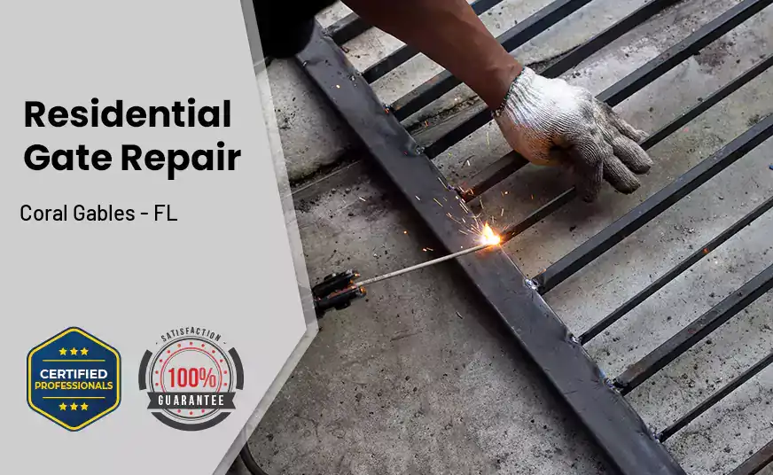 Residential Gate Repair Coral Gables - FL 