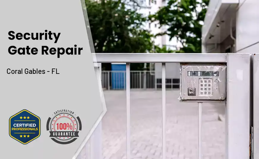 Security Gate Repair Coral Gables - FL 