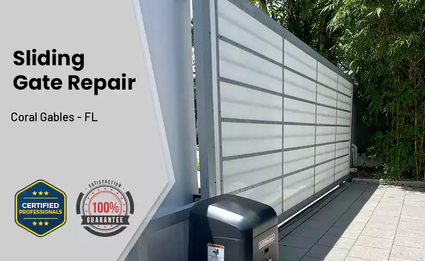Sliding Gate Repair Coral Gables - FL 