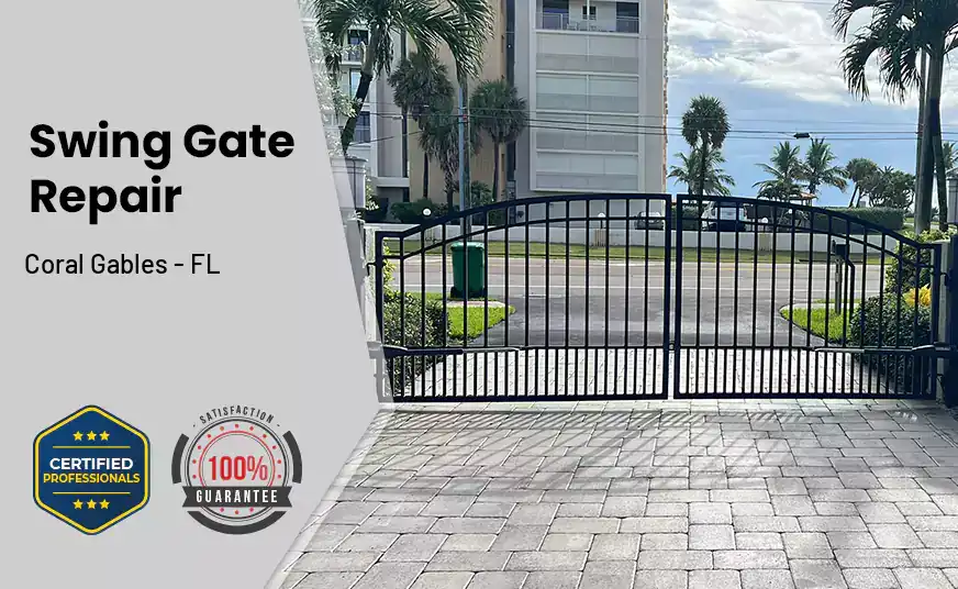 Swing Gate Repair Coral Gables - FL 