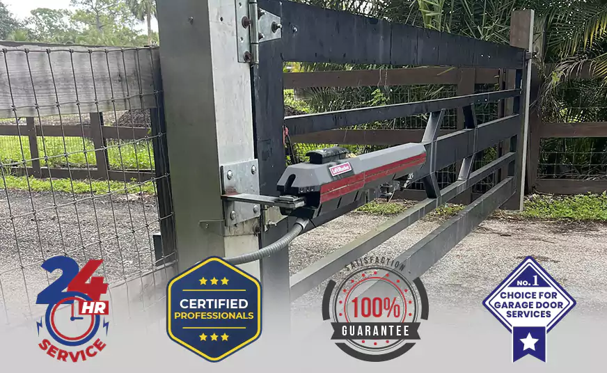 Fix Fence Gate in Coral Gables, FL