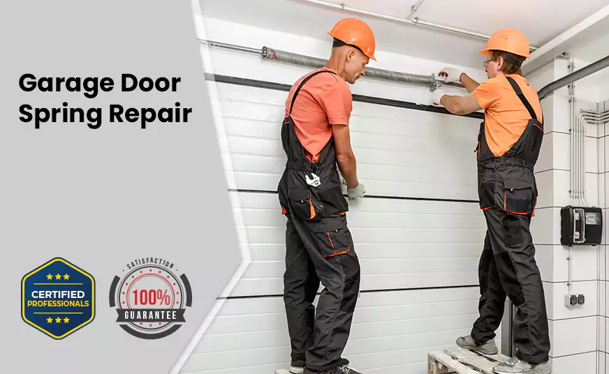 Garage Door Spring Repair in Coral Gables, FL