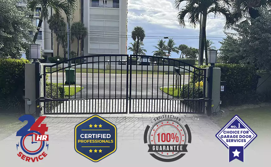 Electric Driveway Gate Repair in Coral Gables, FL