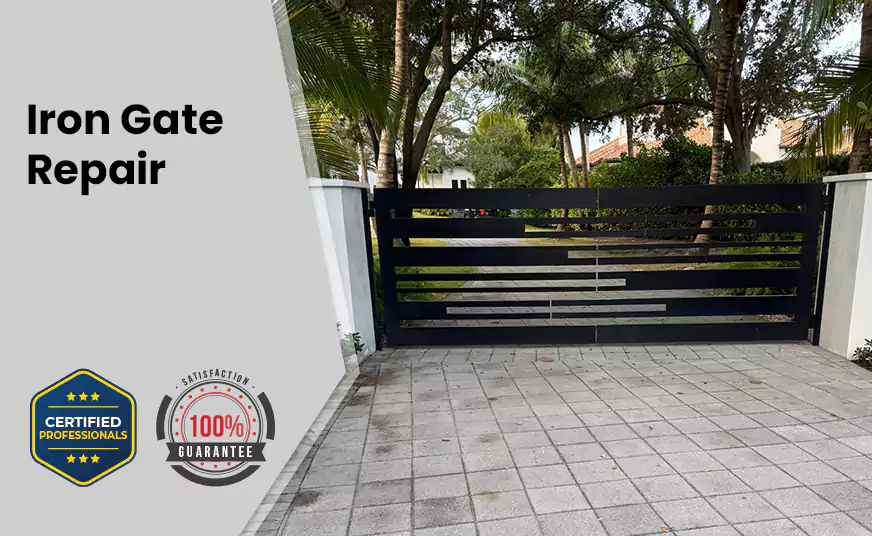 Iron Gate Repair in Coral Gables, FL