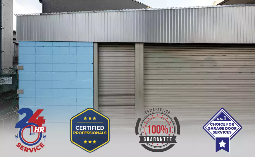 Commercial Metal Roll Up Garage Doors Installation in Coral Gables, FL