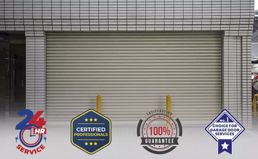 New Amarr Automatic Roll Up Garage Doors Installation in Coral Gables, FL