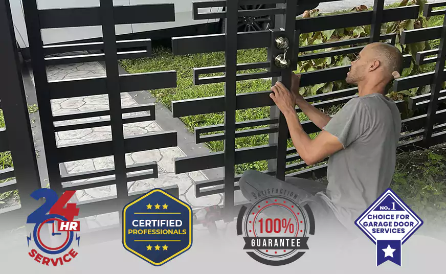 Repair Sagging Fence Gate in Coral Gables, FL