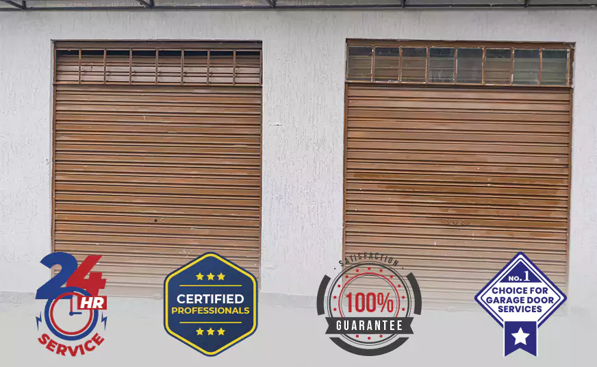 Residential Wood Roll Up Garage Doors in Coral Gables, FL